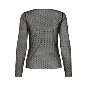T-shirt de manga comprida feminina Ichi Ixnickie Mesh image-1
