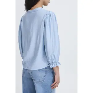 Damenbluse 3/4 Ärmel Ichi Wilma image-4