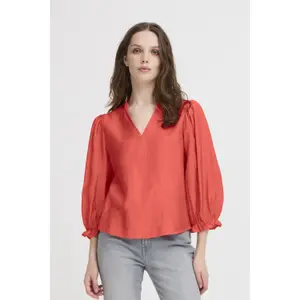 Damenbluse 3/4 Ärmel Ichi Wilma image-2