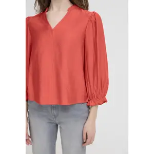 Damenbluse 3/4 Ärmel Ichi Wilma image-5