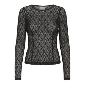 Dames-T-shirt met lange mouwen Ichi Lacey image-0