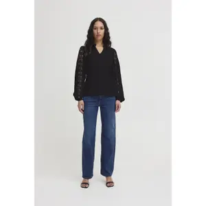 Long sleeve blouse for women Ichi Mirella image-5