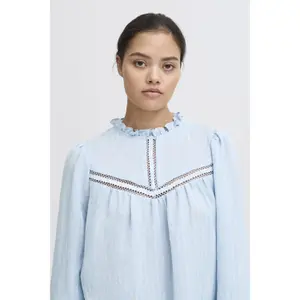 Langärmelige Bluse, Damen Ichi Sassy image-6