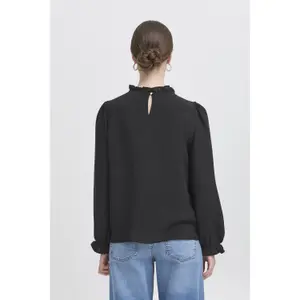 Langärmelige Bluse, Damen Ichi Sassy image-4