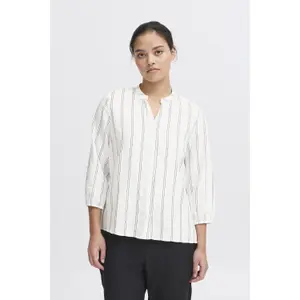 Chemise manches longues femme Ichi Ollie image-4