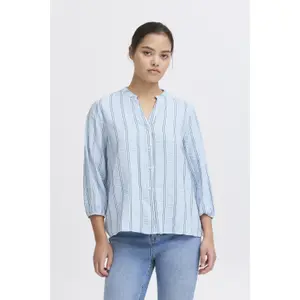 Chemise manches longues femme Ichi Ollie image-4