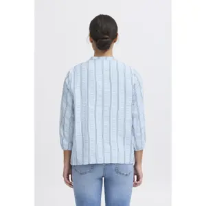 Chemise manches longues femme Ichi Ollie image-5