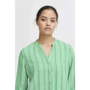 Chemise manches longues femme Ichi Ollie image-6