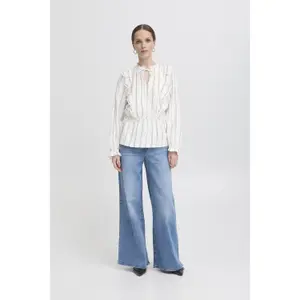 Langärmelige Bluse, Damen Ichi Ollie image-3