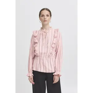 Langärmelige Bluse, Damen Ichi Ollie image-4