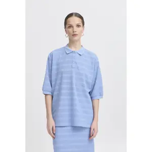 Damska koszulka polo Ichi Knitty image-5