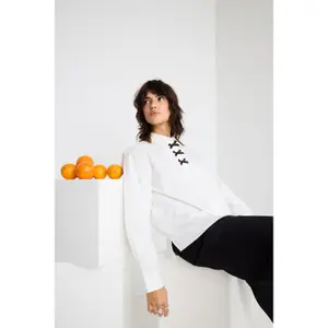 Long sleeve blouse for women Ichi Hannah image-3