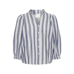 Blusa de manga larga para mujer Ichi Isla image-1