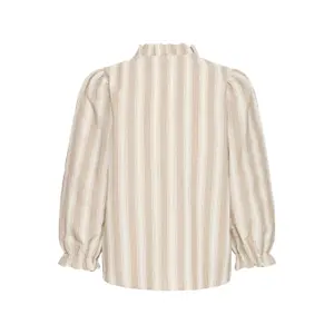 Blusa de manga larga para mujer Ichi Isla image-3