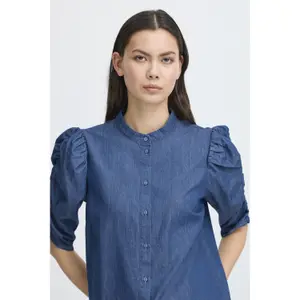 Damenbluse Ichi Rosa image-6