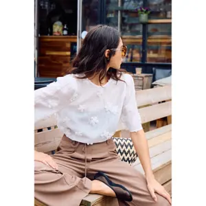 Damenbluse Ichi Briella image-4