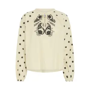 Long sleeve blouse for women Ichi Elumo image-0