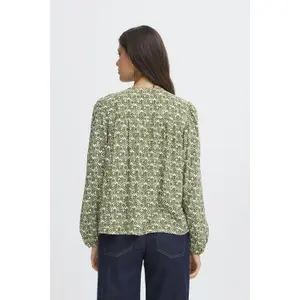 Langärmelige Bluse, Damen Ichi Vera22 image-4