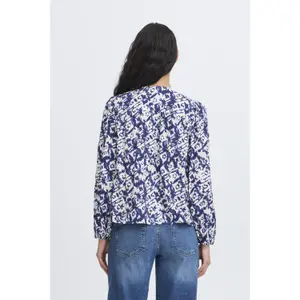Langärmelige Bluse, Damen Ichi Vera22 image-4