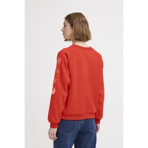 Sweatshirt Damen Ichi Lela Brushed 4 image-4