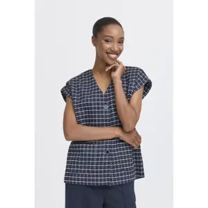 Korte mouwen damesjas Ichi Kate Cloule image-4