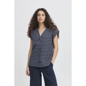 Korte mouwen damesjas Ichi Kate Cloule image-6