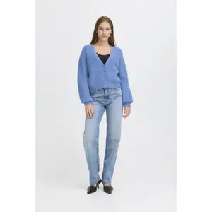 Cardigan femme Ichi Marin 6 image-3