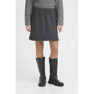 Kjol för kvinnor Ichi Wooly 5 image-4