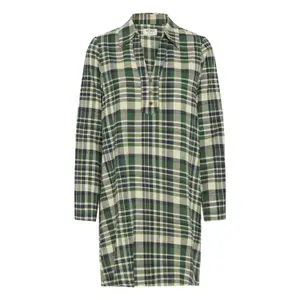 Women's shirt dress Ichi Tamanna DR2 image-0