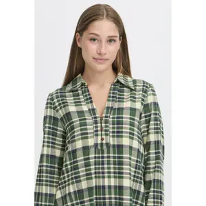 Women's shirt dress Ichi Tamanna DR2 image-6