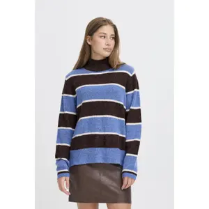 Women's round neck sweater Ichi Edeen LS3 image-5
