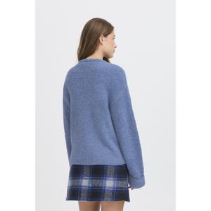 Pullover mit Rundhalsausschnitt Damen Ichi Blarisa image-6