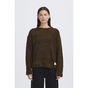 Pullover mit Rundhalsausschnitt Damen Ichi Blarisa image-4