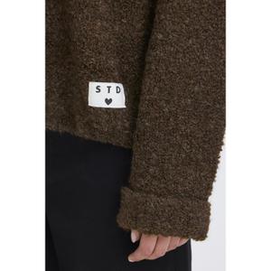 Pullover mit Rundhalsausschnitt Damen Ichi Blarisa image-6