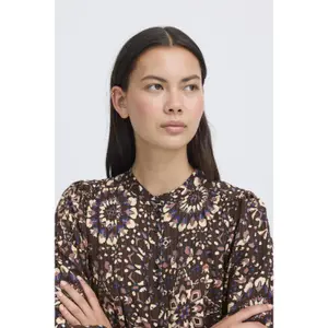 Vestido camisero Ichi Craviz image-2