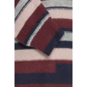 Pullover mit V-Ausschnitt Damen Ichi Astra LS4 image-1