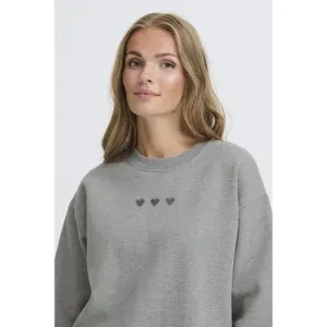 Sweatshirt woman Ichi Olinne image-6
