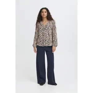 Damenbluse Ichi Vera LS18 image-3