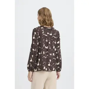 Damenbluse Ichi Vera LS18 image-4