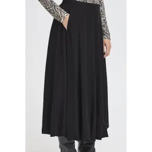 Long pleated skirt for women Ichi Lirina image-2