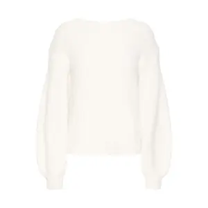 Pullover mit Rundhalsausschnitt Damen Ichi Dabria image-0