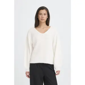 Pullover mit Rundhalsausschnitt Damen Ichi Dabria image-5