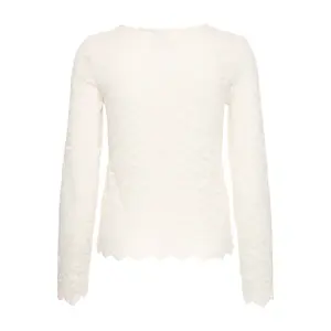 Pullover mit Rundhalsausschnitt Damen Ichi Nojelly image-1