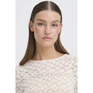 Pullover mit Rundhalsausschnitt Damen Ichi Nojelly image-6