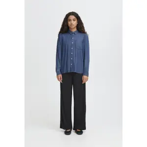 Women's long sleeve shirt Ichi Borgie SH2 image-3