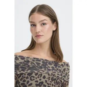 Women's long dress Ichi Parda image-6