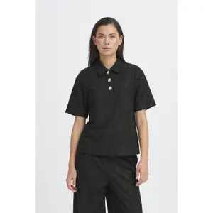 Polo-Shirt Damen Ichi Kate Gleam image-5