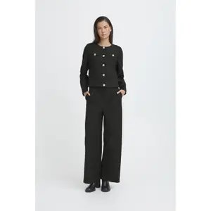 Pantalon large femme Ichi Kate Gleam image-3