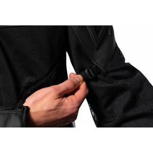 Leather motorcycle jacket Icon Mesh AF CE image-4