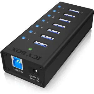 Adaptateur HDMI USB 7 ports Icy Box Hub 3.0